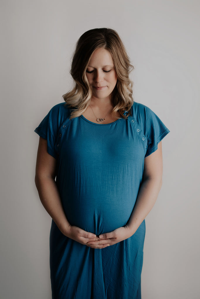 Birthing gowns plus size outlet