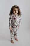 Signature comfy material and beautiful floral designs make these pajama sets a favorite for bedtime or lounging.