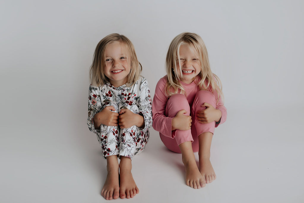 Floral Baby and Kid Jammies – Three Little Tots